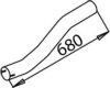 DINEX 51298 Exhaust Pipe